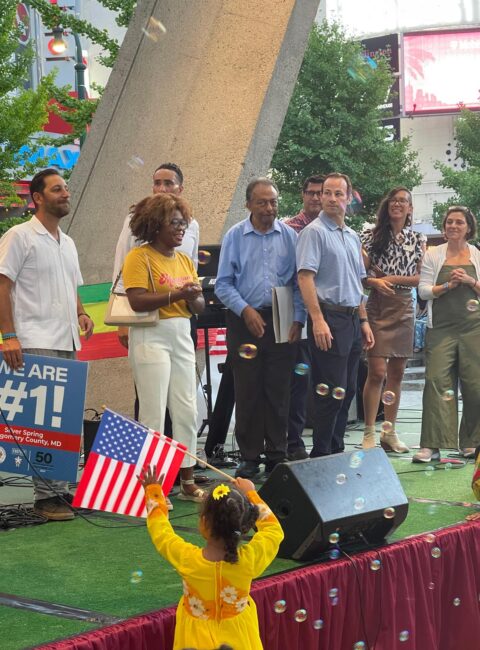 Dr Amde at Ethiopian Day