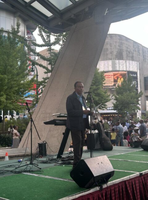 Dr Amde at Ethiopian Day speech